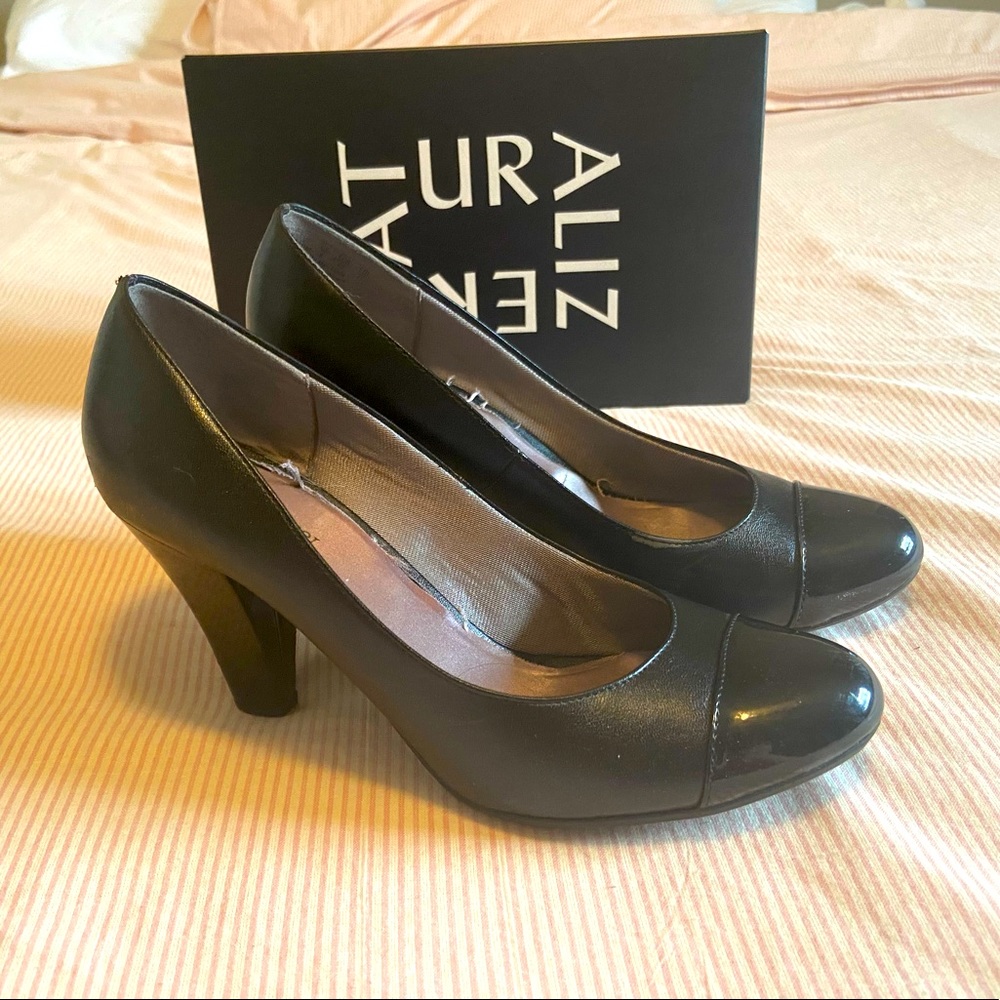 Naturalizer Black Butler Pumps Heel Shoes